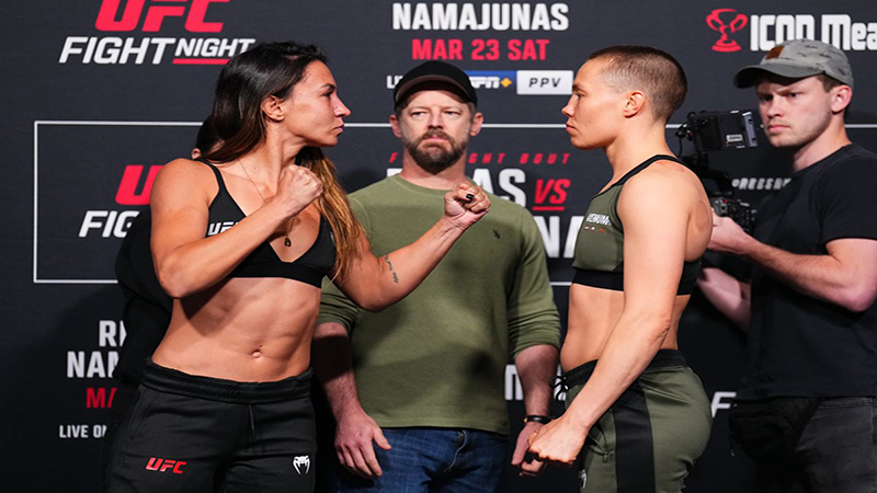 Amanda Ribas vs. Rose Namajunas Full Match